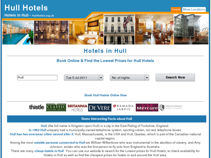 www.hullhotels.org.uk