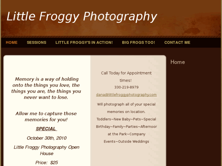 www.littlefroggyphotography.com