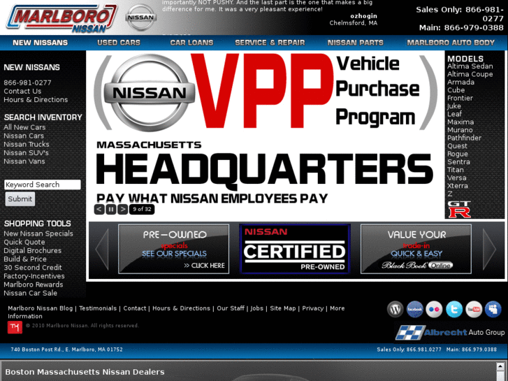 www.marlboro-nissan.net