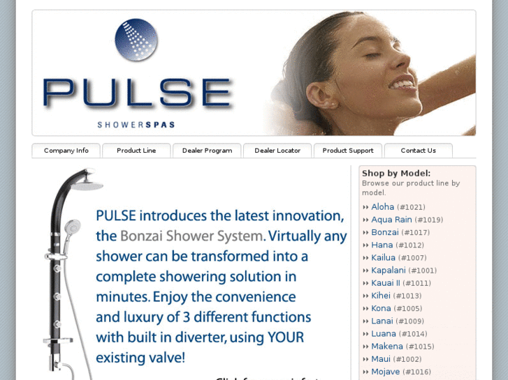 www.pulseshowerspa.com