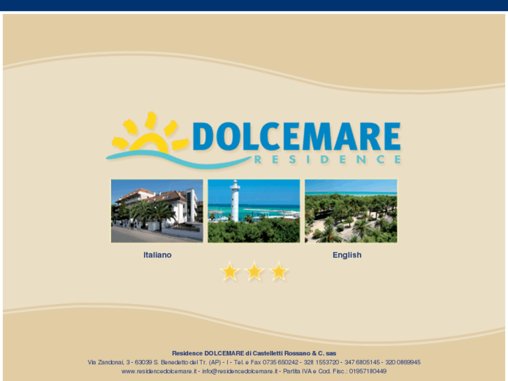 www.residencedolcemare.it