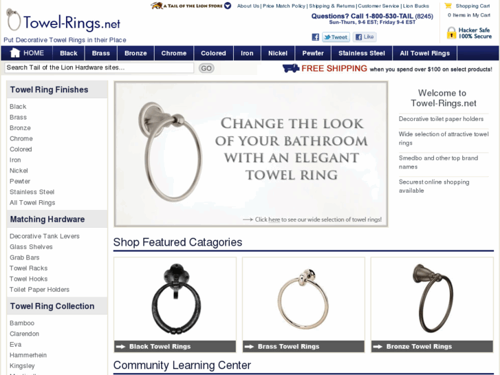 www.towel-rings.net