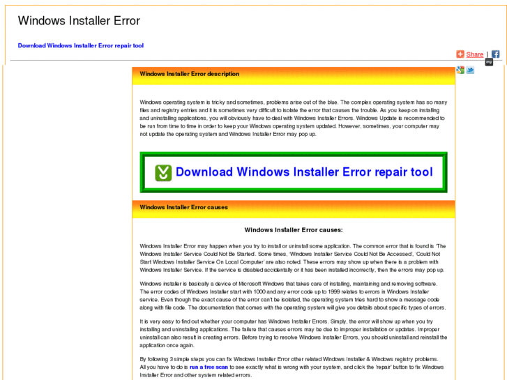 www.windowsinstallererror.org