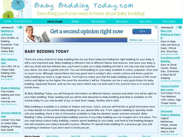 www.babybeddingtoday.com