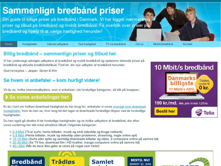 www.bredbaand-priser.net