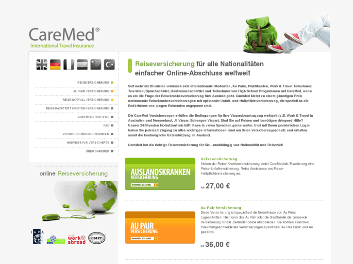 www.caremed-reiseversicherung.de