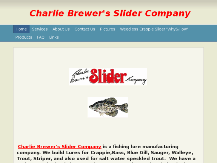 www.crappie-slider.com