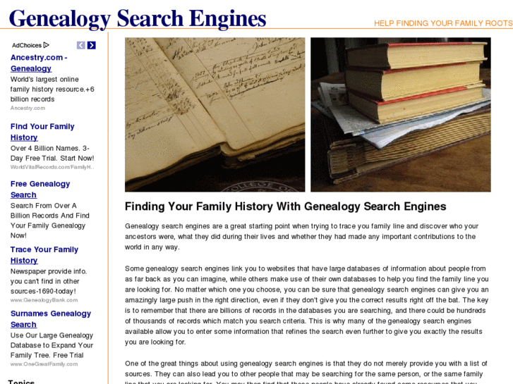 www.genealogysearchengines.net