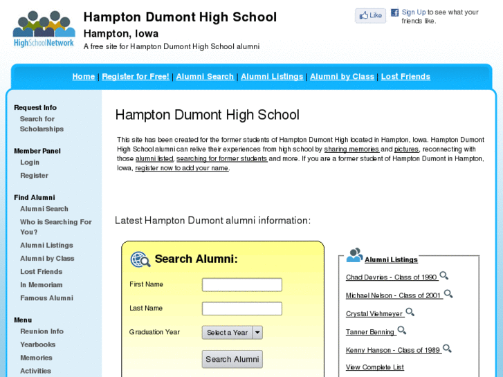 www.hamptondumonthighschool.com