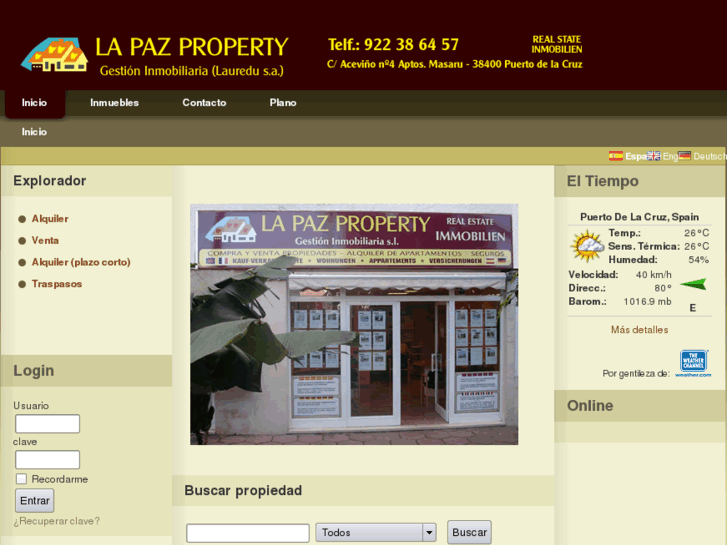 www.lapazproperty.es