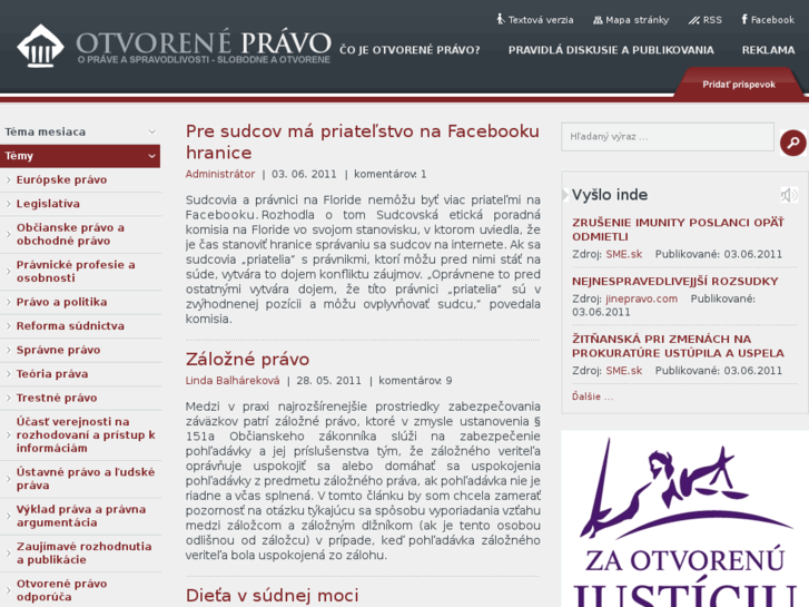 www.otvorenepravo.sk