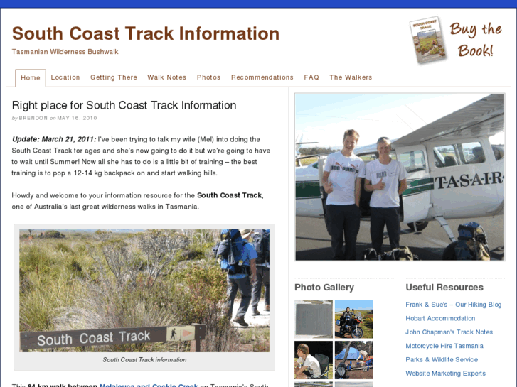 www.southcoasttrack.com.au