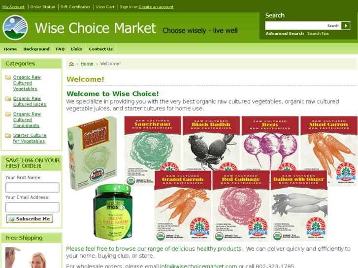 www.wisechoicemarket.com