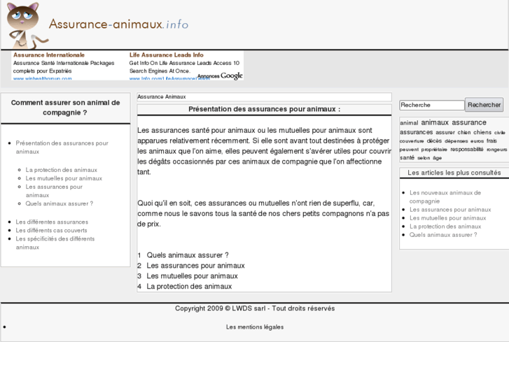 www.assurance-animaux.info