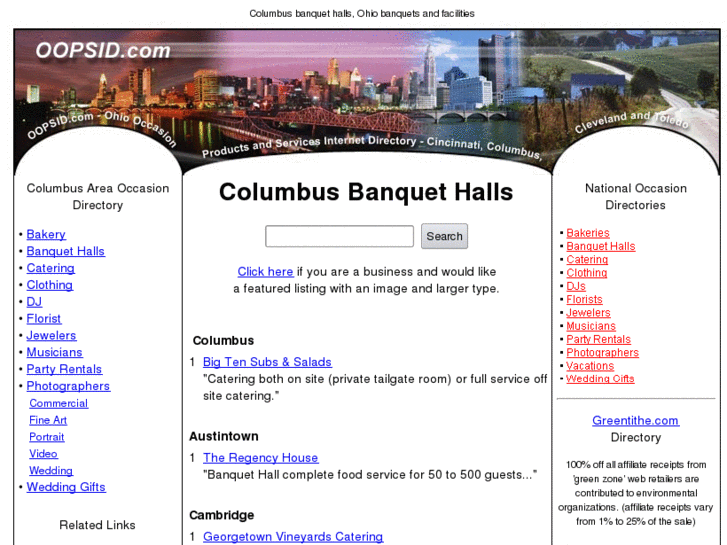 www.columbusbanquethalls.net