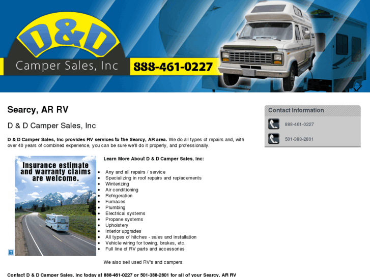 www.danddrvsandrepairs.com