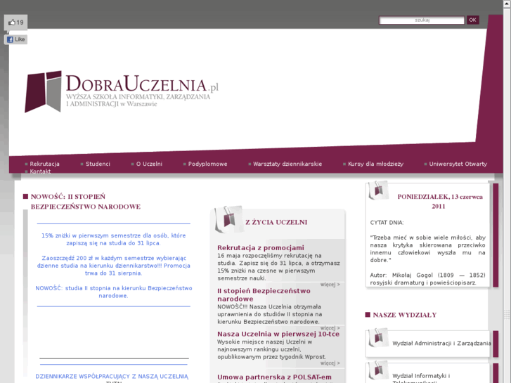 www.dobrauczelnia.pl