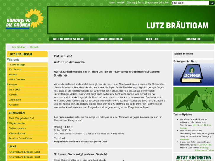 www.gruene-lutz-braeutigam.de