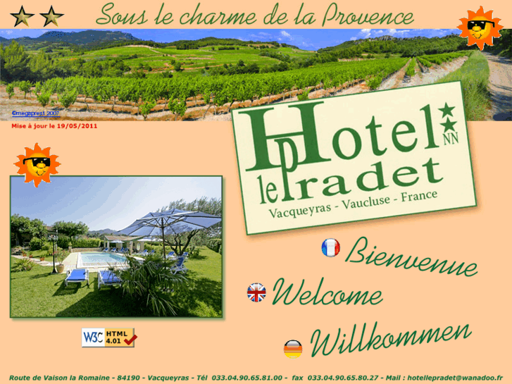 www.hotellepradet.fr