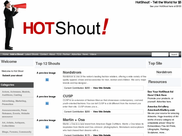 www.hotshout.com