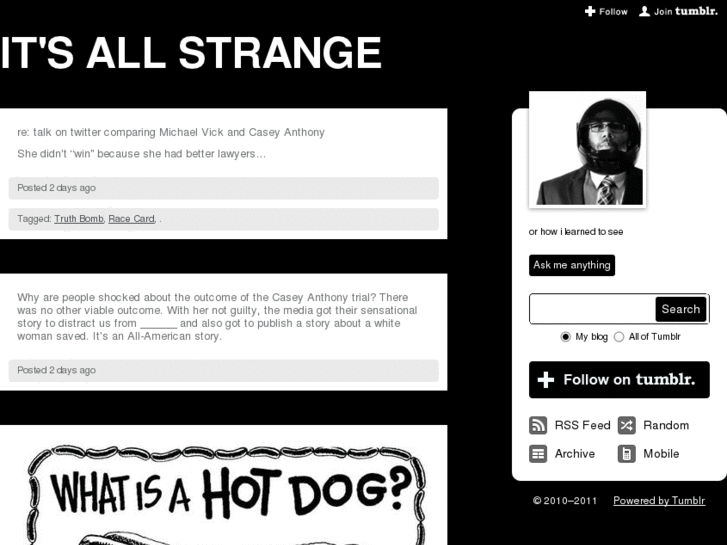 www.itsallstrange.com