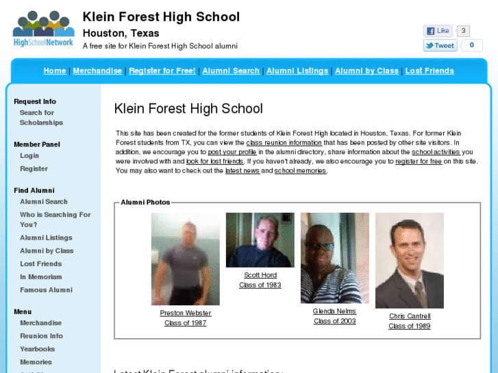 www.kleinforesthighschool.org