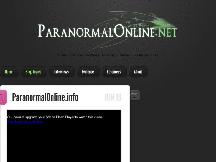 www.paranormalonline.net