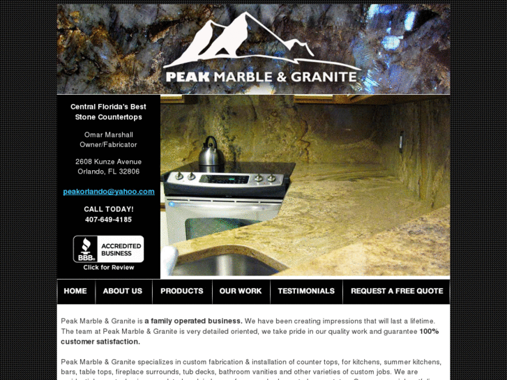 www.peakmarbleandgranite.com