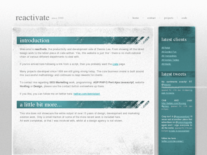 www.reactivate.co.uk