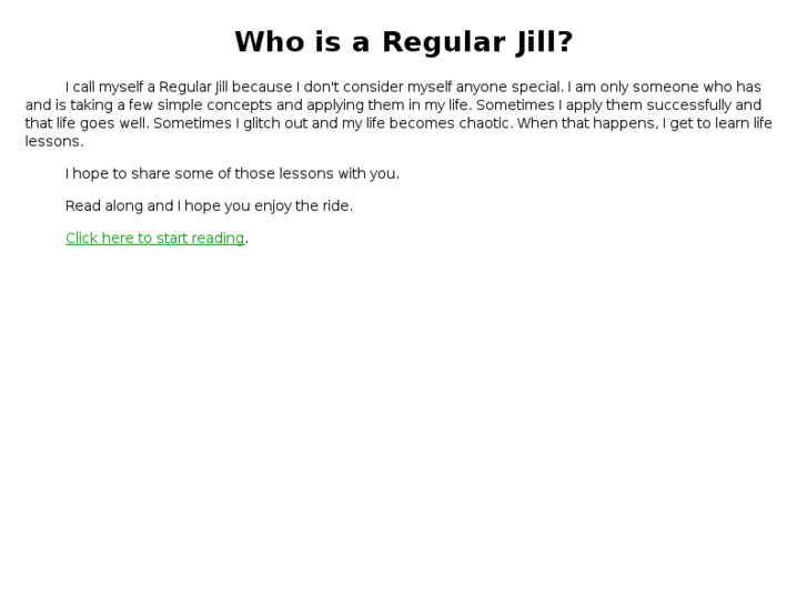 www.regularjill.com