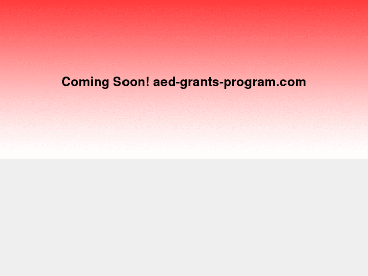www.aed-grants-program.com