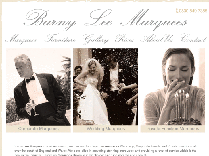 www.barny-lee-marquees.com