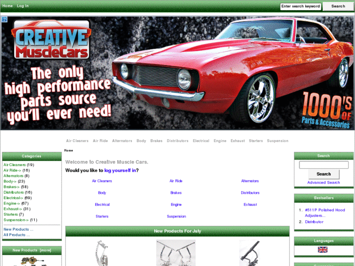 www.creativemusclecars.com