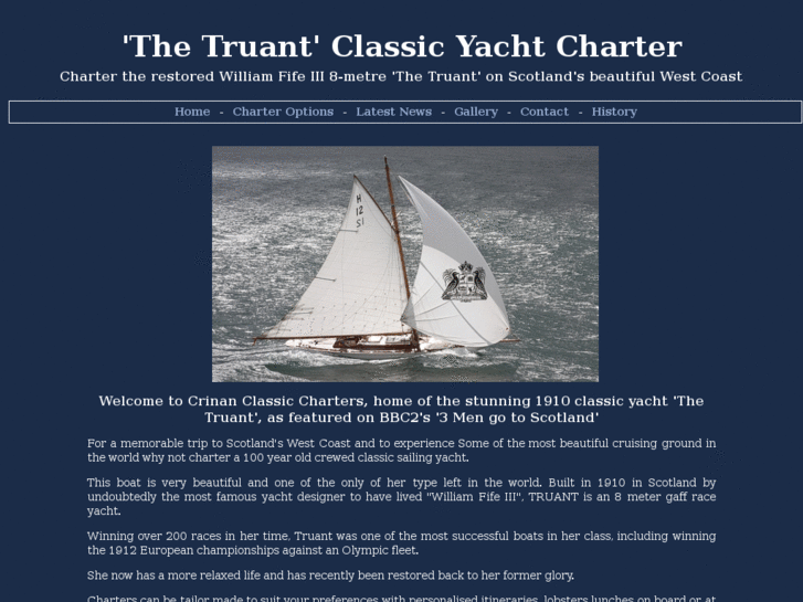 www.crinanclassiccharters.com