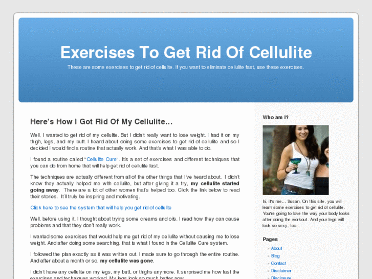 www.exercisestogetridofcellulitenow.com