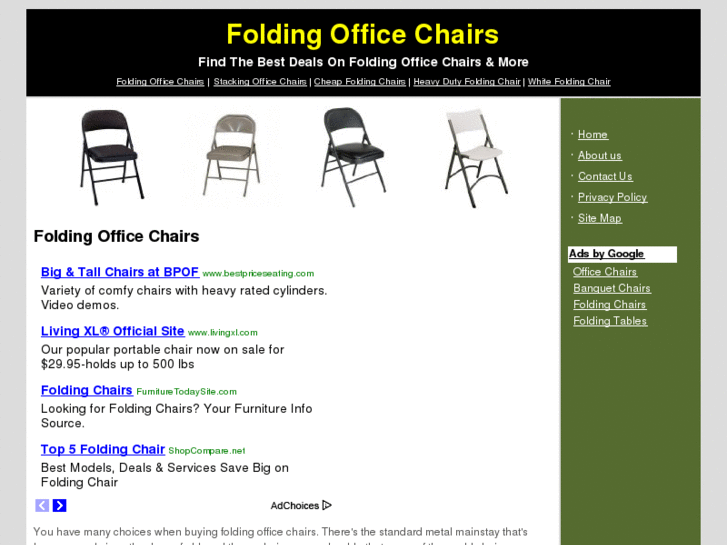 www.foldingofficechairs.org