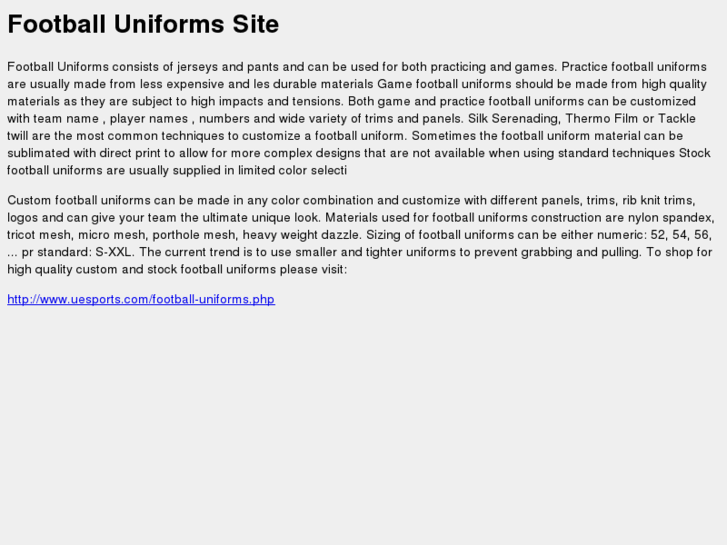 www.football-uniforms.com