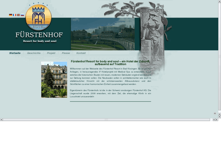 www.fuerstenhof-resort.com