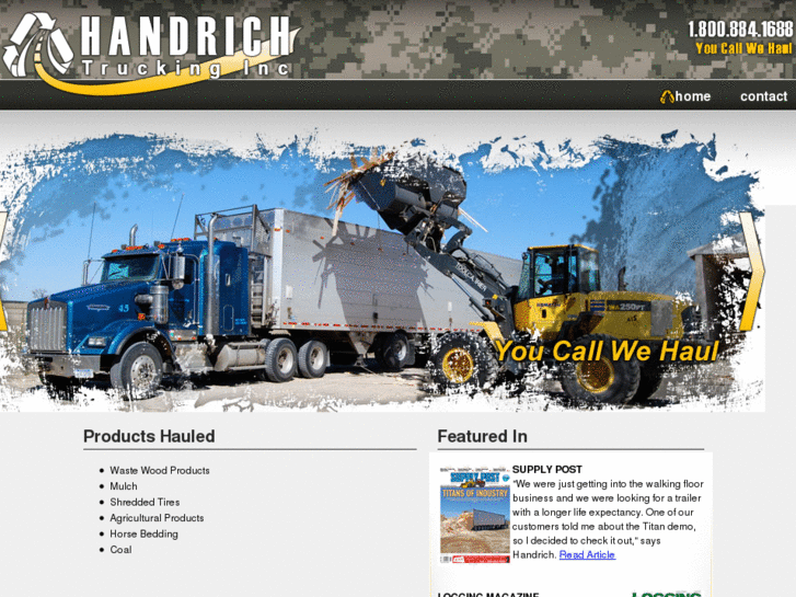 www.handrichtrucking.com