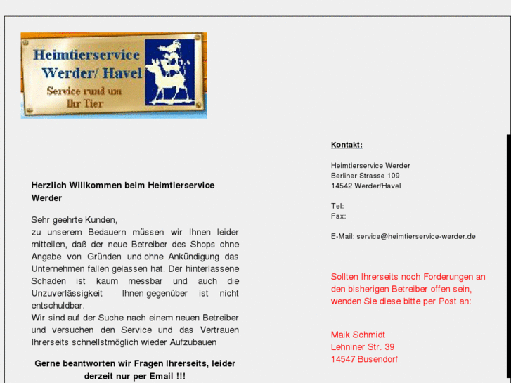 www.heimtierservice-werder.de