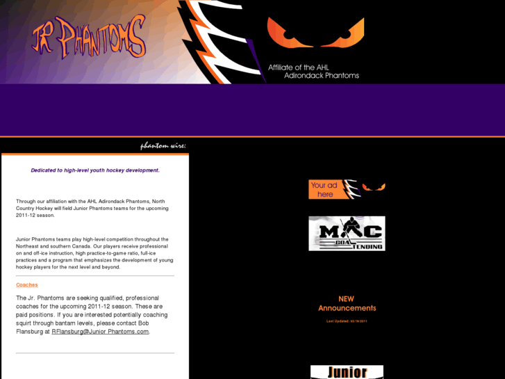 www.juniorphantoms.com