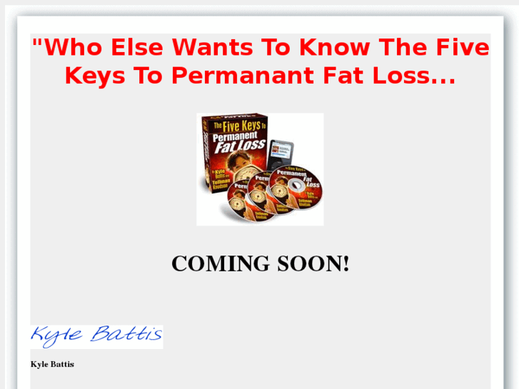 www.5fatlosskeys.com