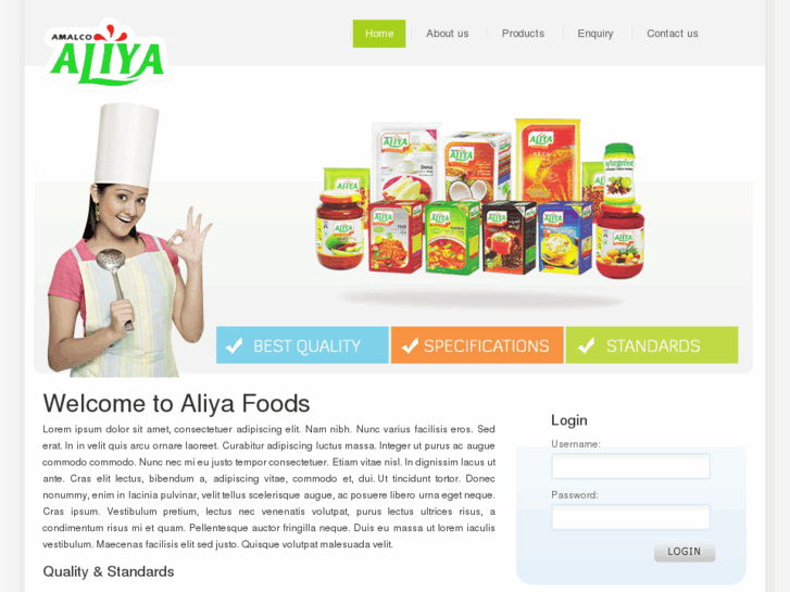 www.aliyafoods.com