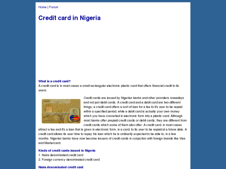 www.creditcardnigeria.com