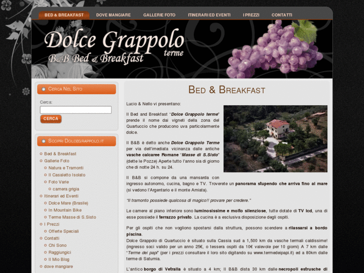 www.dolcegrappolo.it