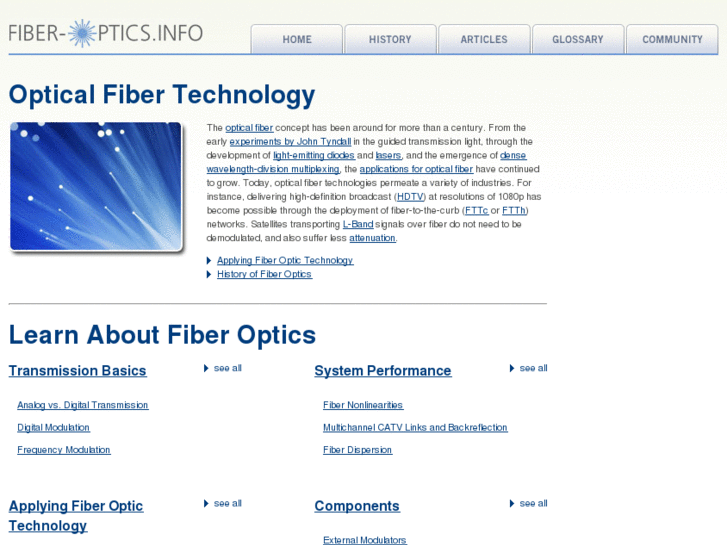 www.fiber-optics.info