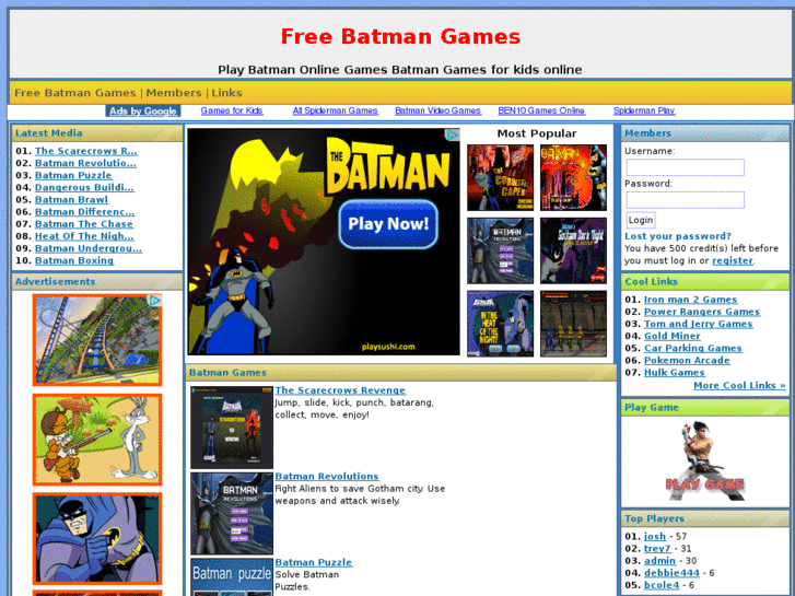 www.freebatmangames.org