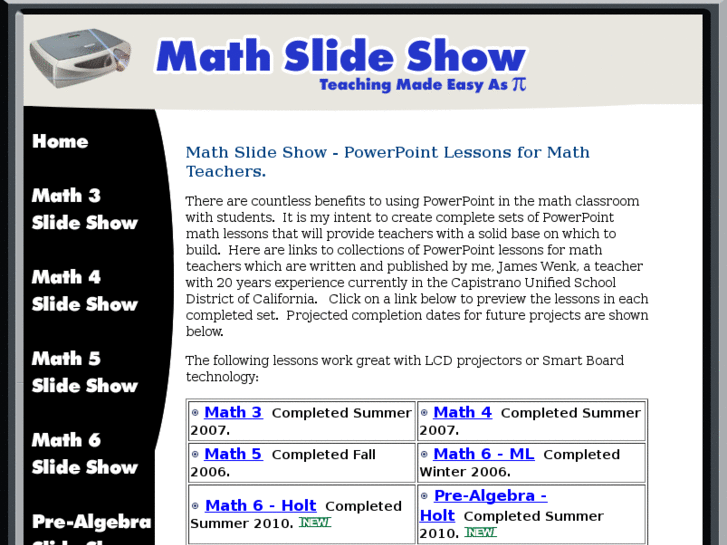 www.mathslideshow.com