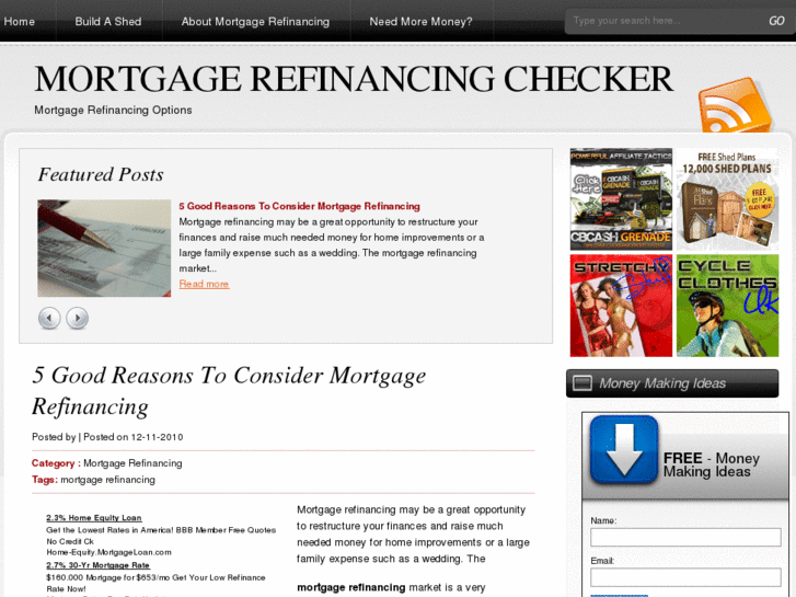 www.mortgagerefinancingchecker.com