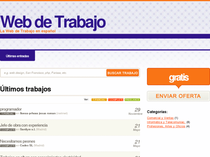 www.webdetrabajo.es